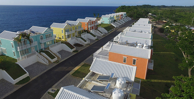 Resort Villa Hot Water Project