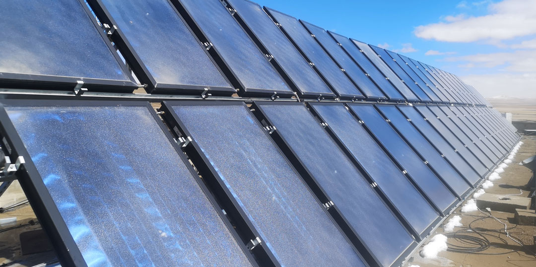 Solar Heating Project in Geji County Ali Region Solar Heating Project in Geji County Ali Region