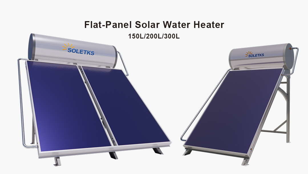 Chauffe-eau solaire à panneau plat Chauffe-eau solaire à panneau plat