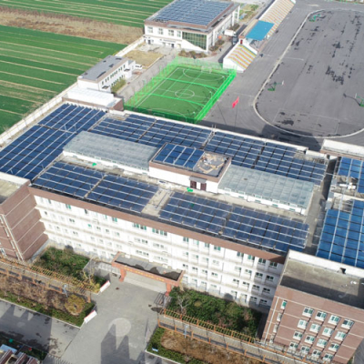 Jinan Yanyang Junior High School Solar Centralised Hot Water Project, Shandong