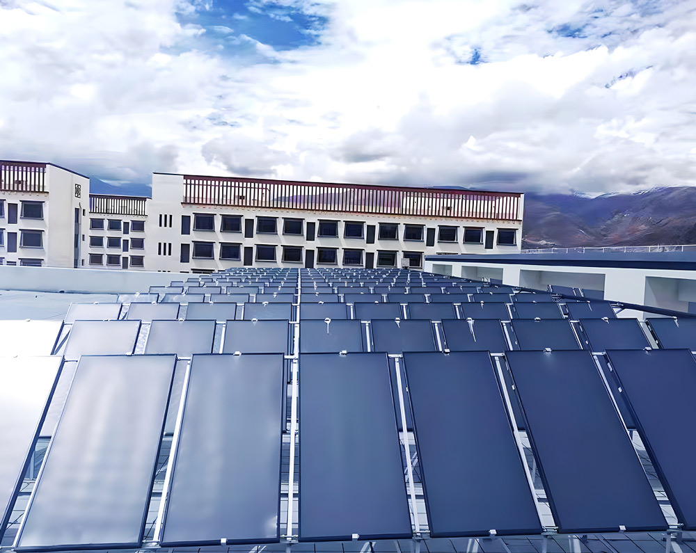 Progetto di riscaldamento solare del parco industriale Progetto di riscaldamento solare del parco industriale