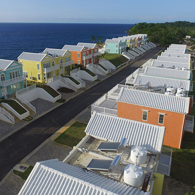 Resort Villa Hot Water Project