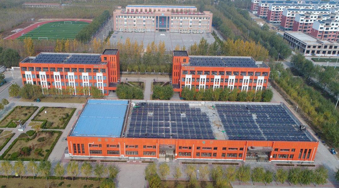 Solar Water Heating Project Of Huimin No.3 Middle School In Shandong Solar Water Heating Project Of Huimin No.3 Middle School In Shandong