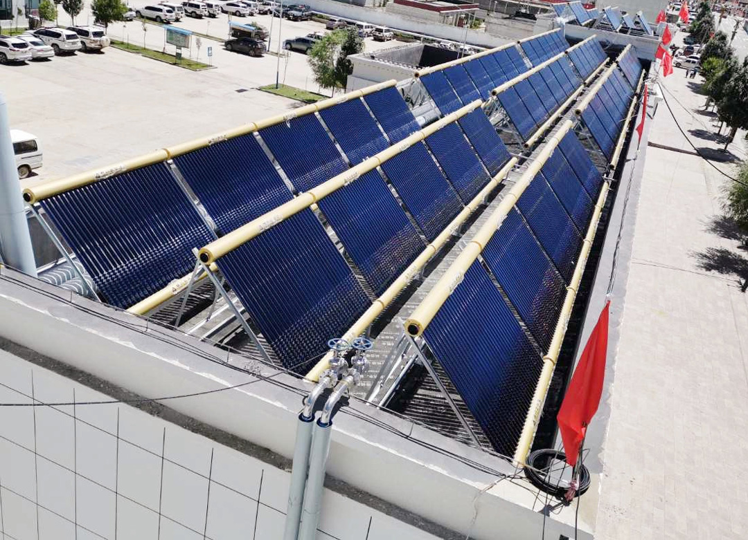 Collecteur d'air à tube à vide à double passage DVC Collecteur d'air à tube à vide à double passage DVC