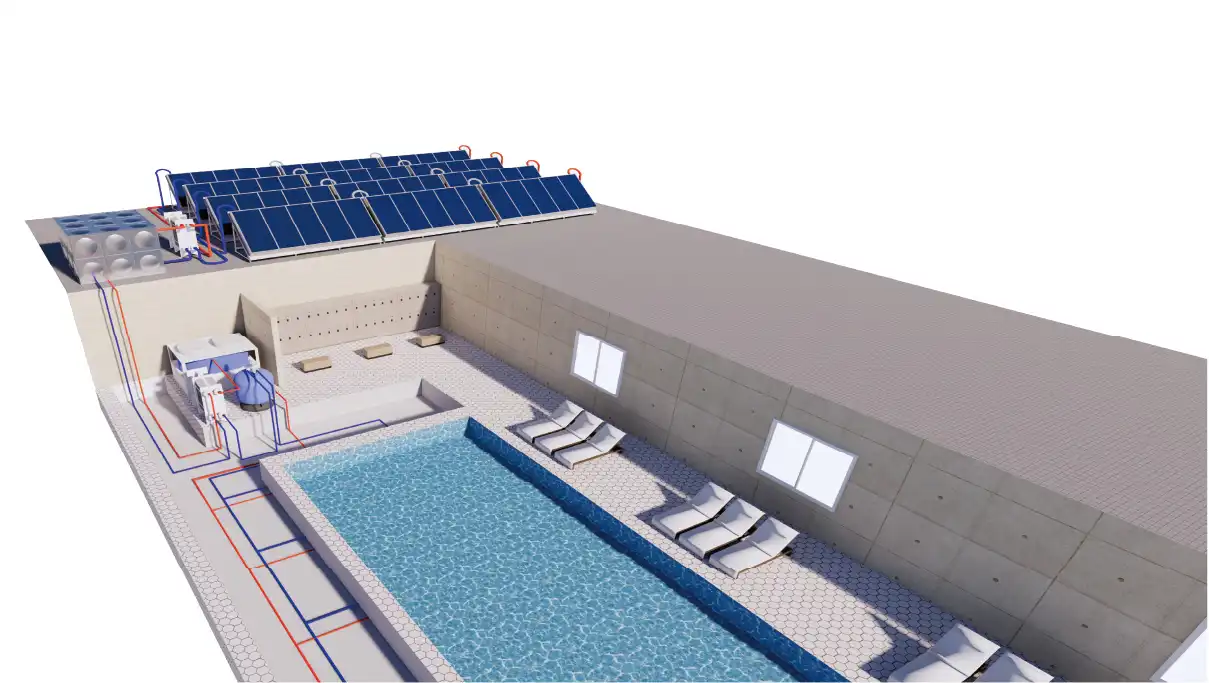 Solar Pool Heating Thermostat System Solar Pool Heating Thermostat System