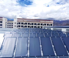 Solar Water Heating System for Hospitals