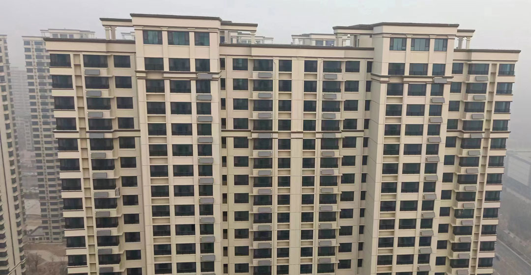 Yuncheng Jinyue Huafu Balcony Wall-Mounted Solar Hot Water Project