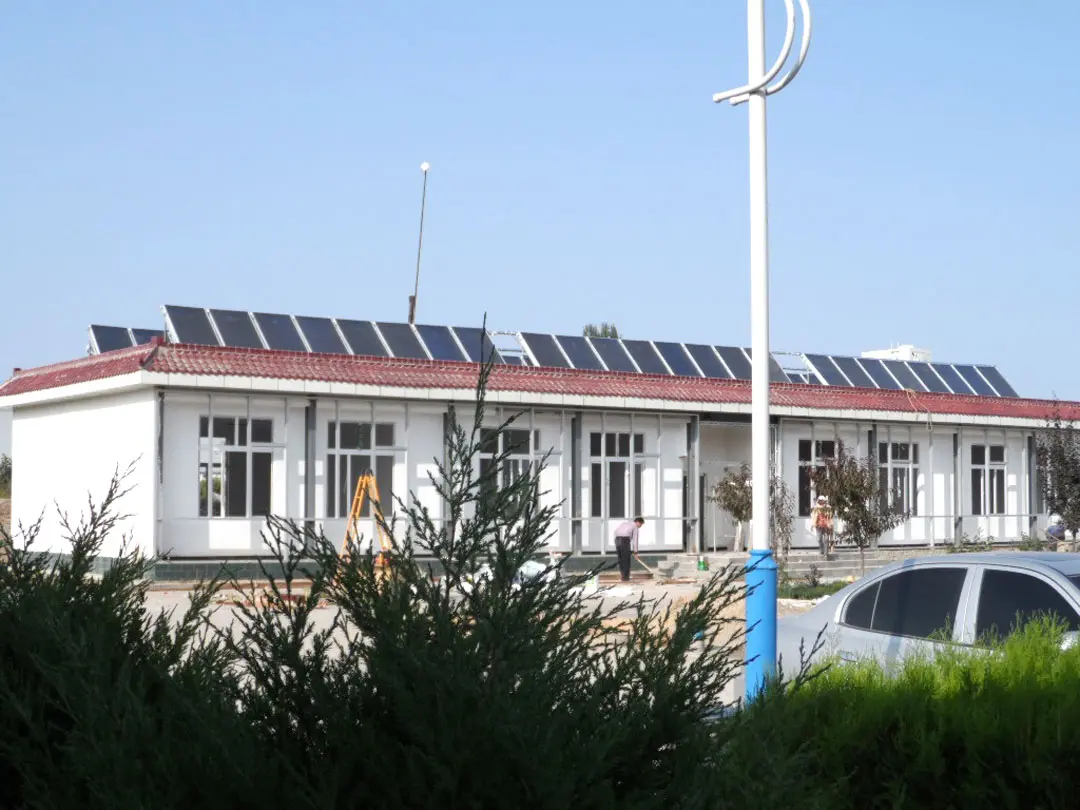 Solar Heating Project for Minning Energy-Saving Office Building, Yinchuan Solar Heating Project for Minning Energy-Saving Office Building, Yinchuan