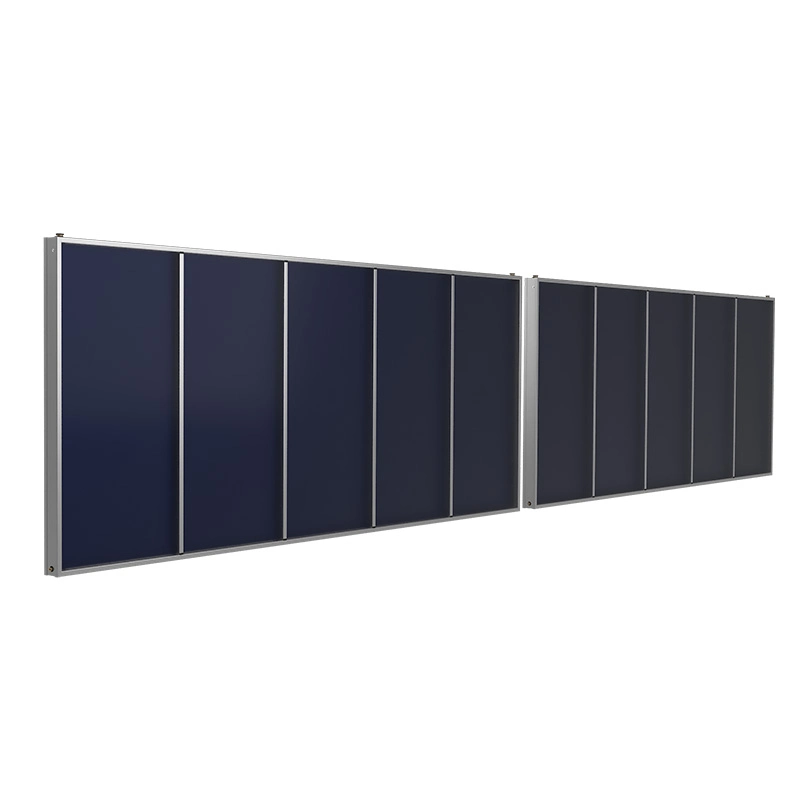 Large Scale Flat Plate Solar Collector 