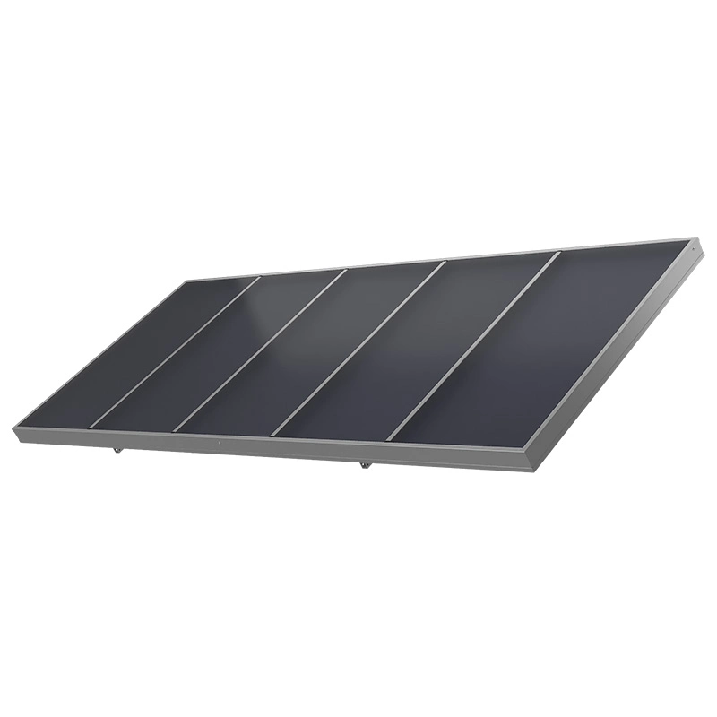 Large Scale Flat Plate Solar Collector 
