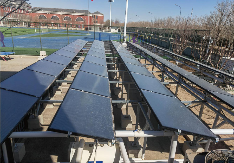 Campus Thermo-electric Twin Heating System - Shandong Soletks Solar ... - Thermoelectric-Apartment-Space-Heating
